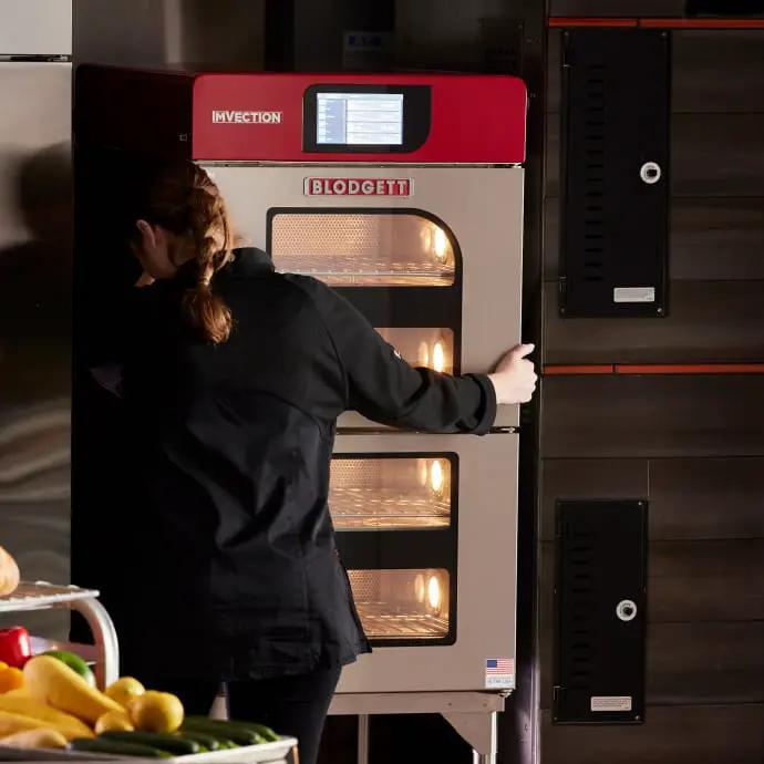 Blodgett IMV-4E Double ImVection High Speed Convection/Impingement Oven - 208v/3ph by Blodgett (blodgett-imv-4e-double-imvection-high-speed-convection-impingement-oven-208v-3ph)