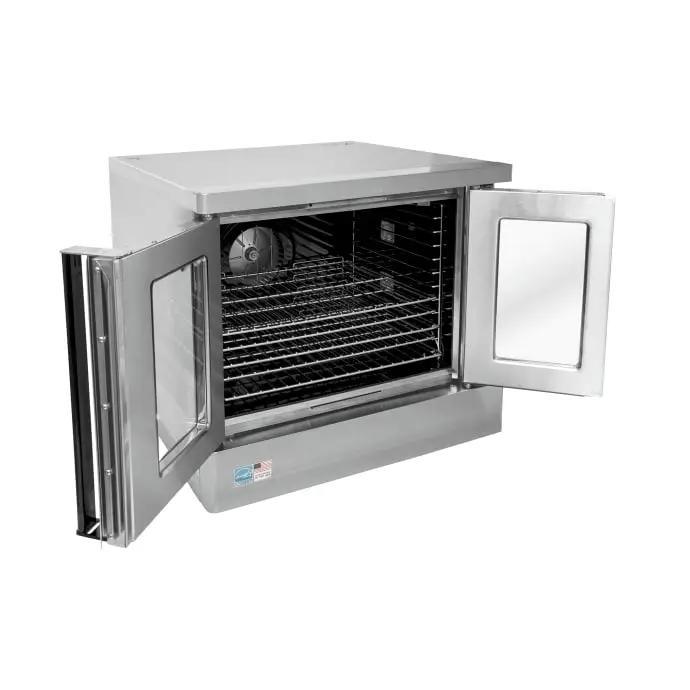 Blodgett ZEPH-200-E SGL Zephaire Bakery Depth Single Full Size Electric Convection Oven - 11kW, 208v/1ph by Blodgett (blodgett-zeph-200-e-sgl-zephaire-bakery-depth-single-full-size-electric-convection-oven-11kw-208v-1ph)