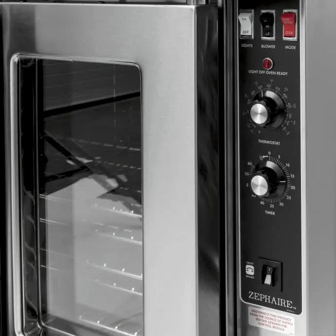 Blodgett ZEPH-200-E SGL Zephaire Bakery Depth Single Full Size Electric Convection Oven - 11kW, 208v/1ph by Blodgett (blodgett-zeph-200-e-sgl-zephaire-bakery-depth-single-full-size-electric-convection-oven-11kw-208v-1ph)