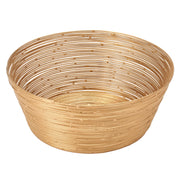 Gold Wire Round Bread Basket - 8 Inch.