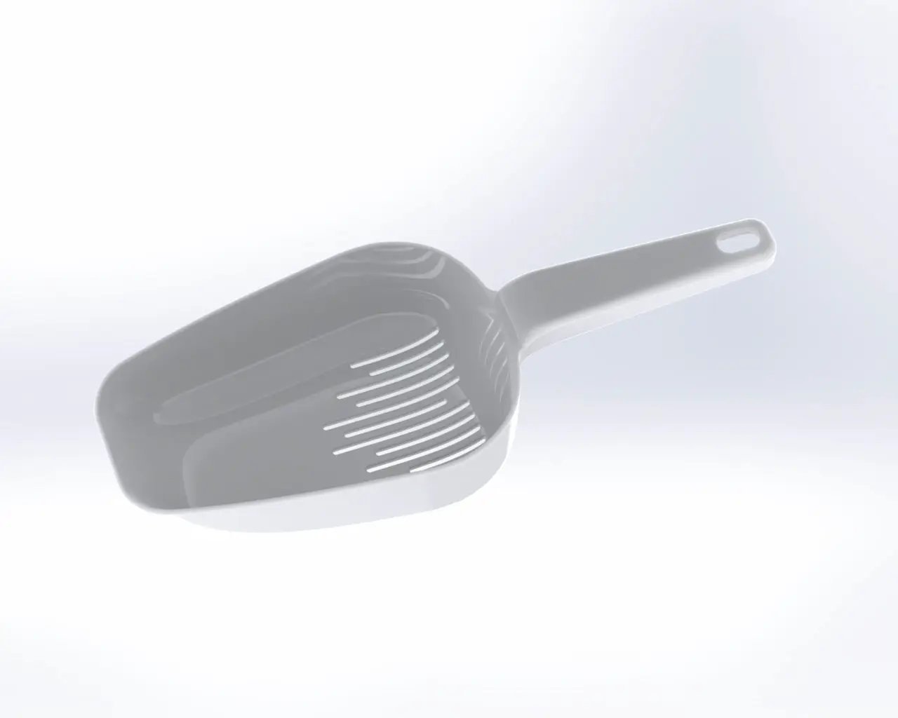 Brema 10878 Replacement Plastic Ice Scoop for Ice Machines