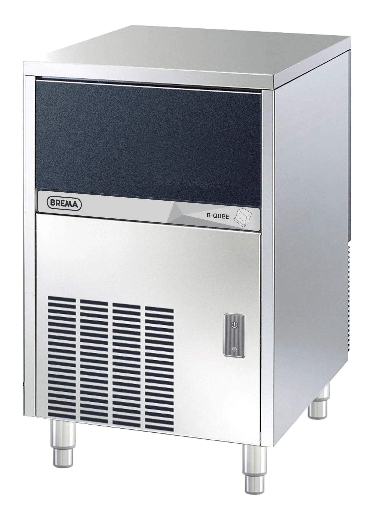 Brema CB316ABHCAWS 73 LB B-Qube Air Cooled Undercounter Ice Maker 110V
