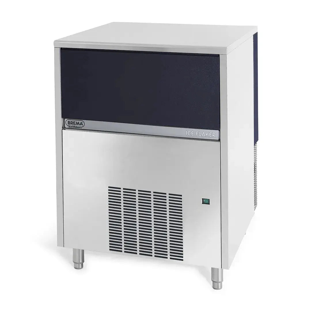 Brema GB1504AHC 342 LB/Day Air Cooled Flake Ice Machine with 88 LB Bin, 110V R290 Product Image