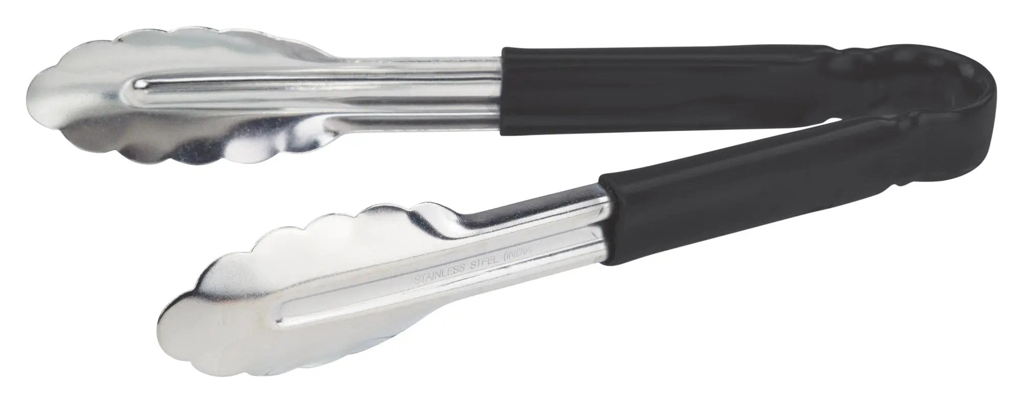 9" S/S Utility Tong, PP Hdl, Black by Winco (9-s-s-utility-tong-pp-hdl-black)