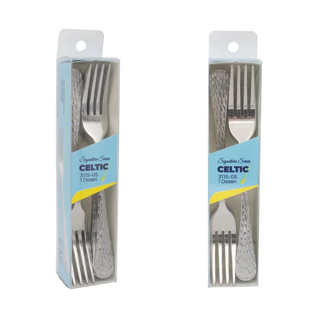 CAC China 3115-05 Celtic CPK Dinner Fork, 7 5/8" Product Image