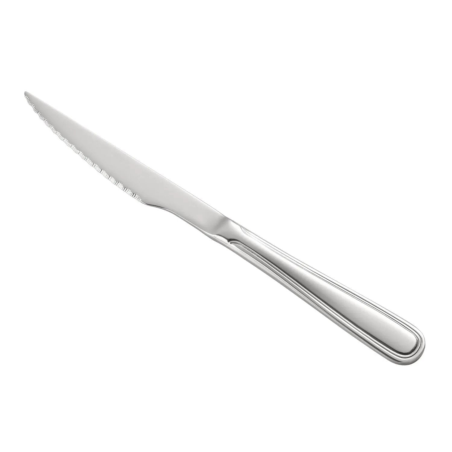 CAC China 8002-13 Elite Steak Knife Pointed Tip 18/8 Xtra. HW 8 7/8" Case Pack of 1/15 by CAC China (cac-china-8002-13-elite-steak-knife-pointed-tip-18-8-xtra-hw-8-7-8-case-pack-of-1-15)