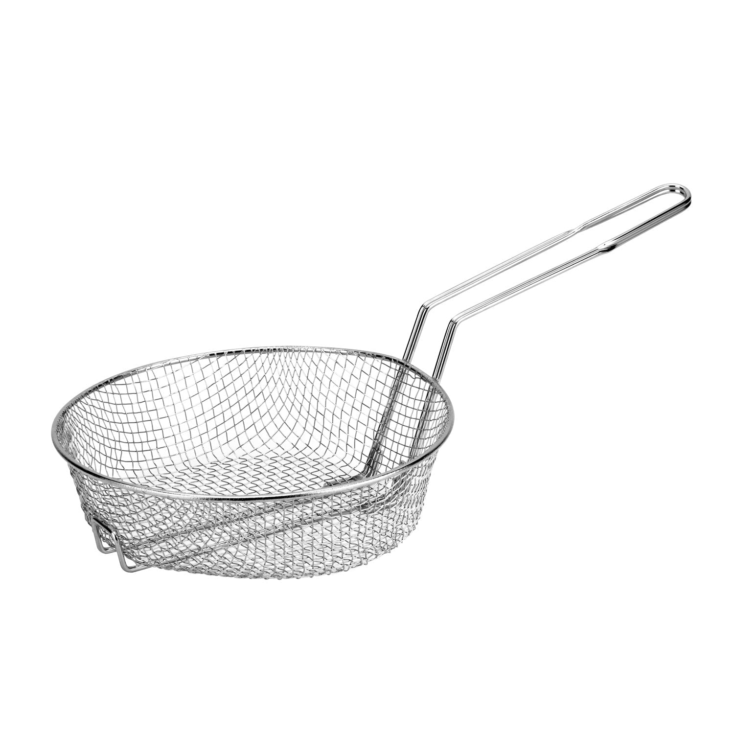 CAC China CBKR-12M Culinary/Breading Basket Nickel-Plt Med Mesh 12"Dia Case Pack of 30 by CAC China (cac-china-cbkr-12m-culinary-breading-basket-nickel-plt-med-mesh-12dia-case-pack-of-30)