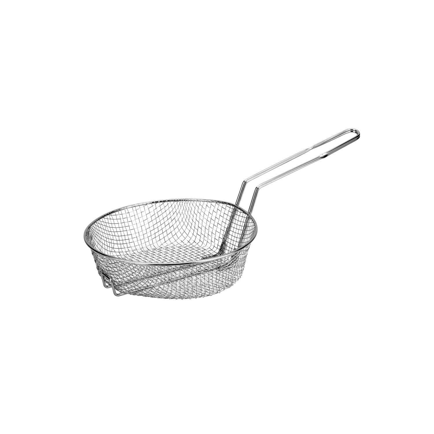 CAC China CBKR-8M Culinary/Breading Basket Nickel-Plt Med Mesh 8"Dia Case Pack of 12/36 by CAC China (cac-china-cbkr-8m-culinary-breading-basket-nickel-plt-med-mesh-8dia-case-pack-of-12-36)