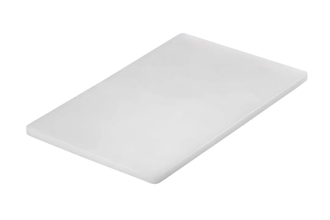 CBPQ-1824WCAC China CBPQ-1824W 24" x 18" x 3/4" White Polyethylene Cutting Board
