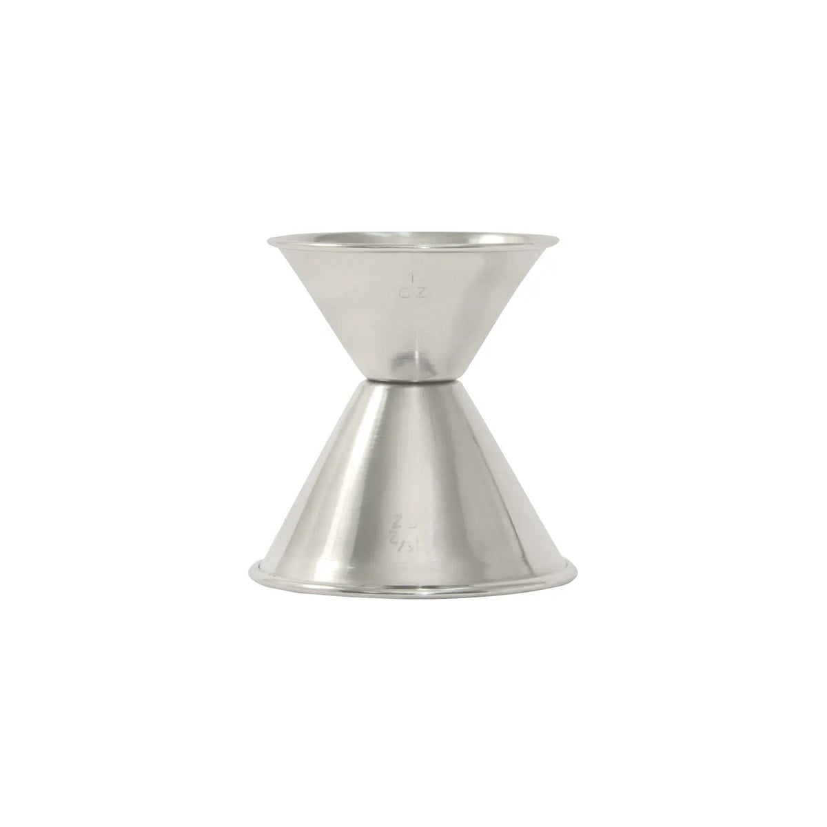 CAC China JG10-150 Jigger SS 1oz/1.5oz Case Pack of 12/300 by CAC China (cac-china-jg10-150-jigger-ss-1oz-1-5oz-case-pack-of-12-300)