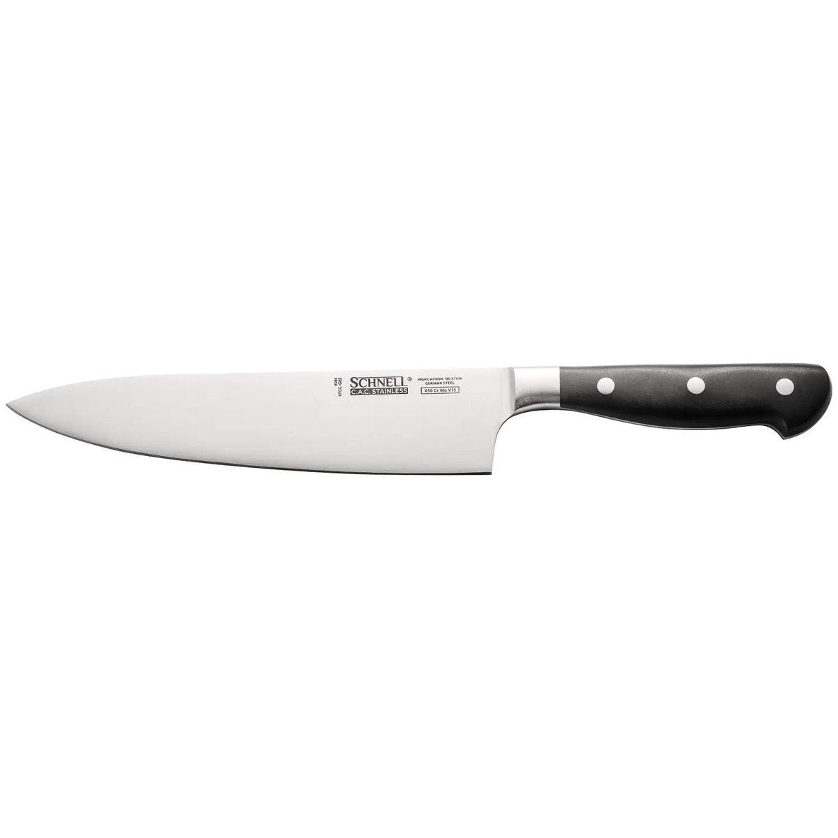 CAC China KFCC-G82 Schnell Chef Knife 8", Short Bolster Case Pack of 6/36 by CAC China (cac-china-kfcc-g82-schnell-chef-knife-8-short-bolster-case-pack-of-6-36)