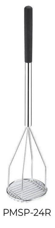 CAC China PMSP-24R Potato Masher w/ Plastic Hdl Round 5x24"H Case Pack of 6/12 by CAC China (cac-china-pmsp-24r-potato-masher-w-plastic-hdl-round-5x24h-case-pack-of-6-12)