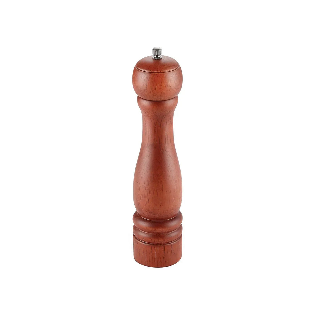 CAC China PMW1-10BN Pepper Mill Wooden Brown 10"H Case Pack of 1/24 by CAC China (cac-china-pmw1-10bn-pepper-mill-wooden-brown-10h-case-pack-of-1-24)