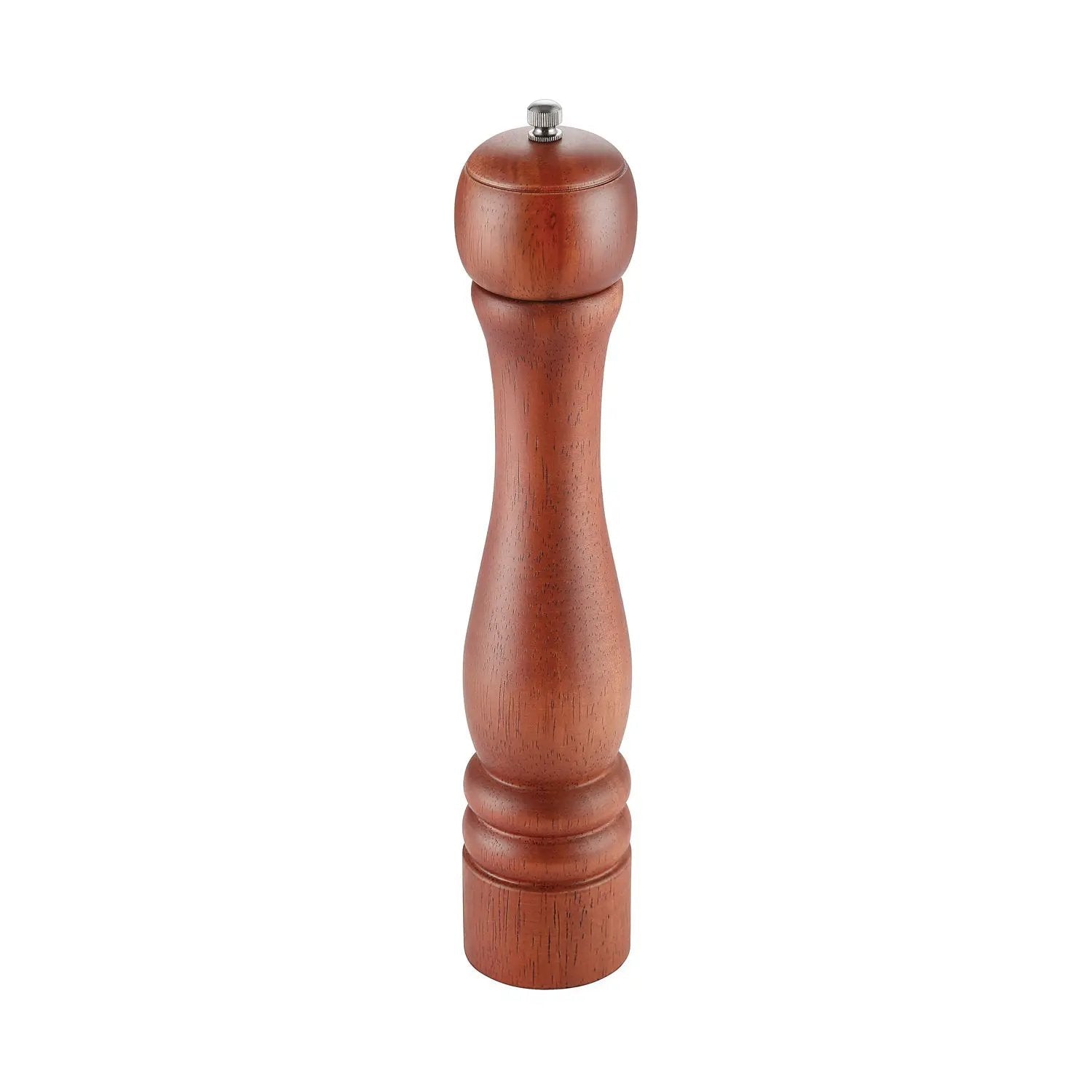 CAC China PMW1-12BN Pepper Mill Wooden Brown 12"H Case Pack of 1/24 by CAC China (cac-china-pmw1-12bn-pepper-mill-wooden-brown-12h-case-pack-of-1-24)