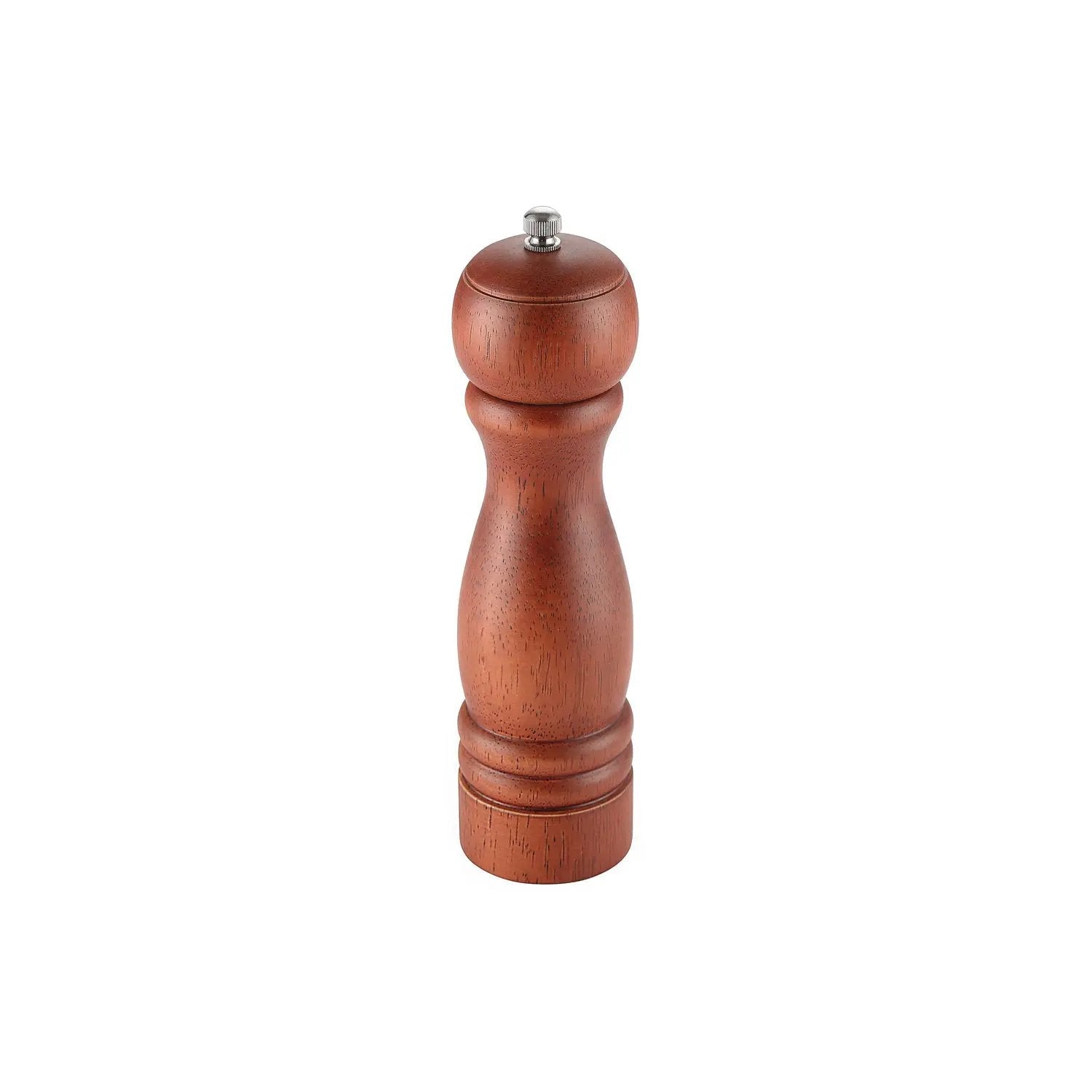 CAC China PMW1-8BN Pepper Mill Wooden Brown 8"H Case Pack of 1/36 by CAC China (cac-china-pmw1-8bn-pepper-mill-wooden-brown-8h-case-pack-of-1-36)