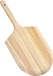 CAC China PPLW-1213A 12" x 13" Wooden Pizza Peel, 22" Long Product Image