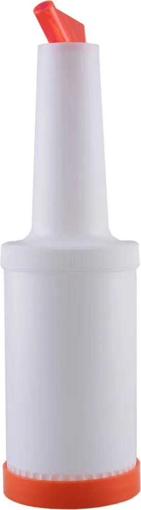 CAC China PRBT-1OR 1 Qt Orange Pour Bottle with Spout & Lid Product Image