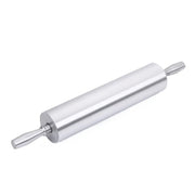 CAC China RPAH-018 18" Aluminum Rolling Pin with Handles Product Image