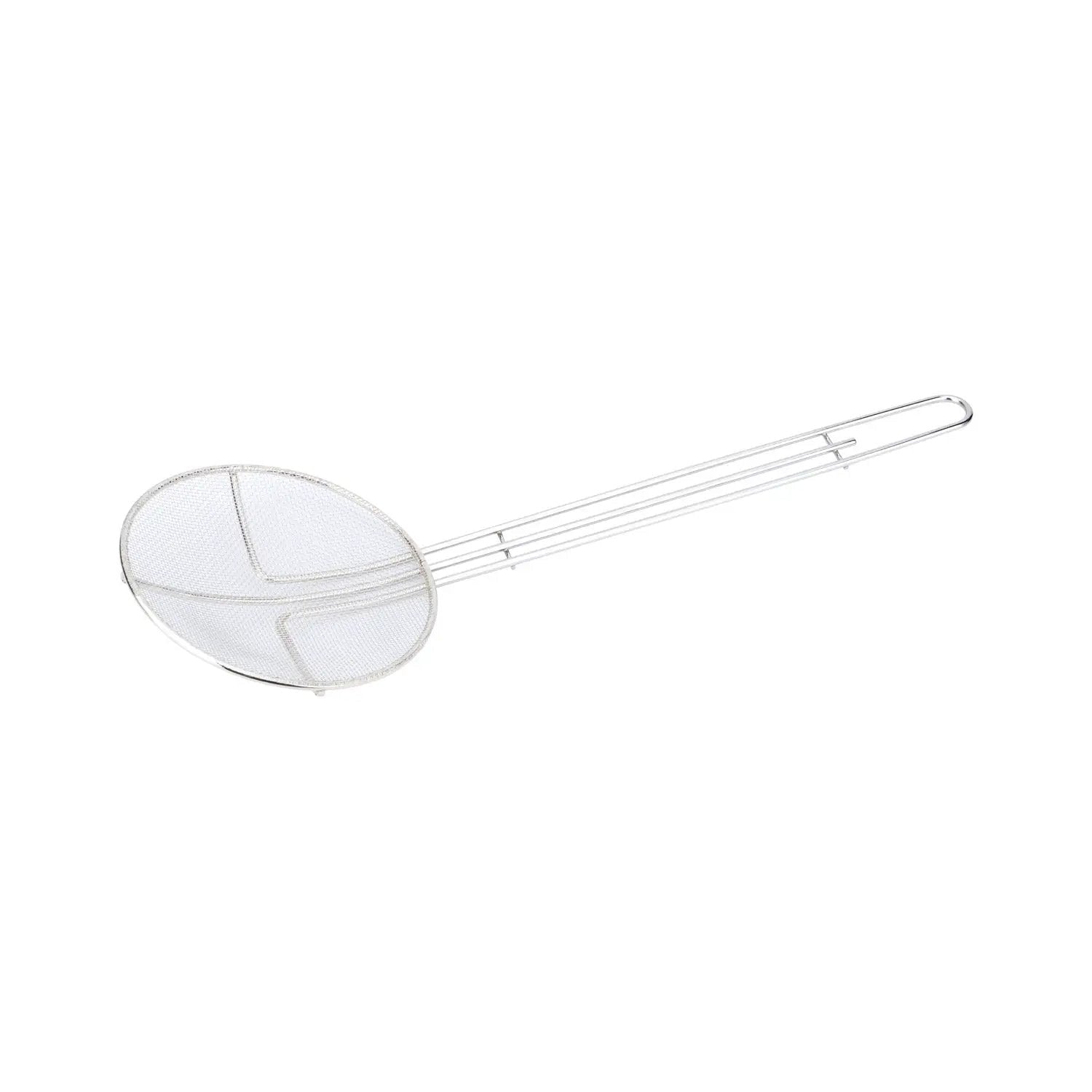 CAC China SKMS-7R Skimmer Nickel-Plt Mesh Round 6-1/2"Dia Case Pack of 12/48 by CAC China (cac-china-skms-7r-skimmer-nickel-plt-mesh-round-6-1-2dia-case-pack-of-12-48)