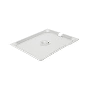 CAC China SPCN-H Cover SS Steam Pan Notched 1/2 Case Pack of 12/48 by CAC China (cac-china-spcn-h-cover-ss-steam-pan-notched-1-2-case-pack-of-12-48)