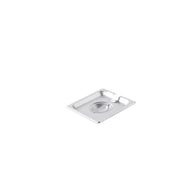 CAC China SPCN-S Cover SS Steam Pan Notched 1/6 Case Pack of 12/72 by CAC China (cac-china-spcn-s-cover-ss-steam-pan-notched-1-6-case-pack-of-12-72)