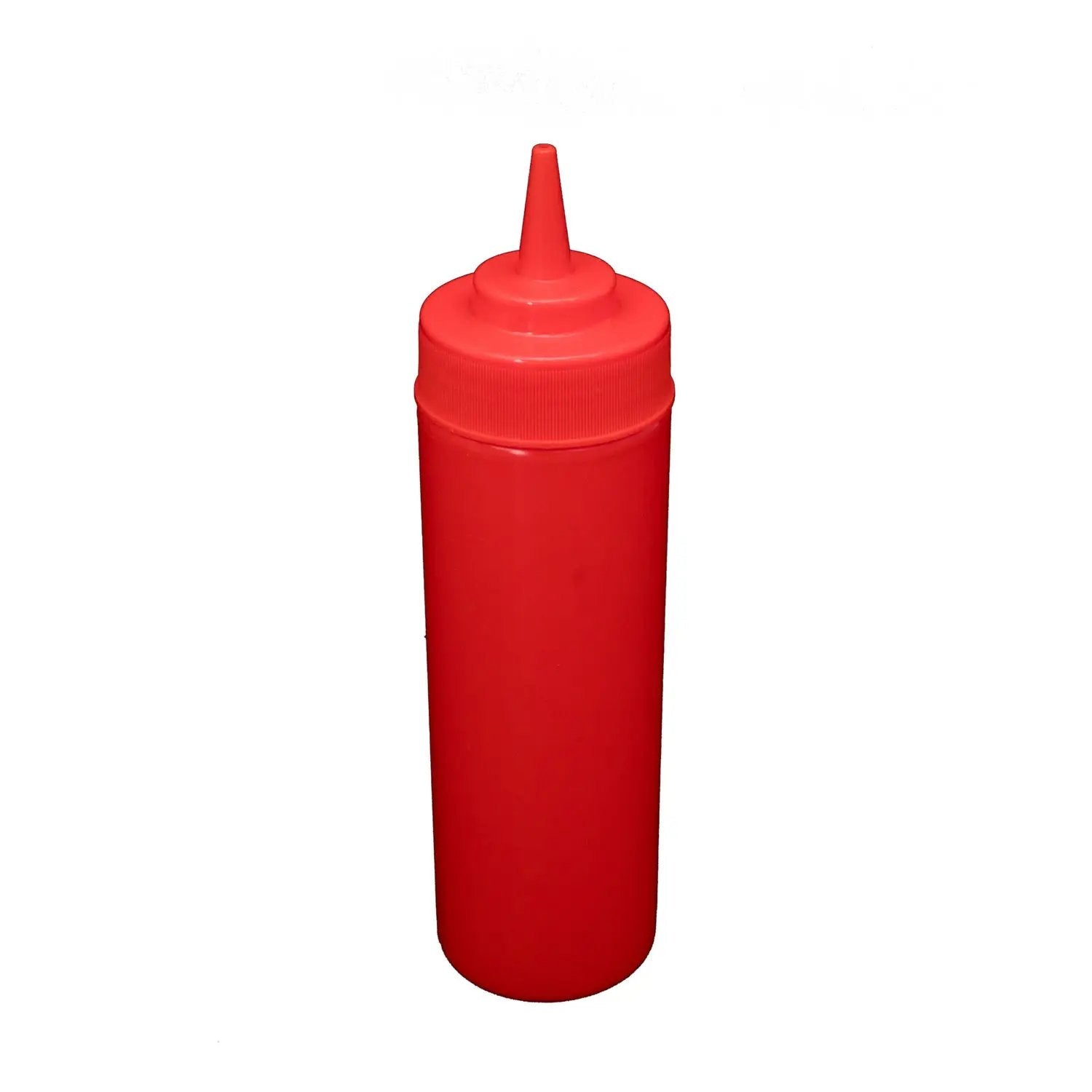 CAC China SQBT-W-12R Squeeze Bottle Wide-Mouth Red 12oz Case Pack of 12 by CAC China (cac-china-sqbt-w-12r-squeeze-bottle-wide-mouth-red-12oz-case-pack-of-12)