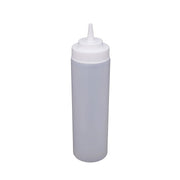 CAC China SQBT-W-24C Squeeze Bottle Wide-Mouth Clear 24oz Case Pack of 8 by CAC China (cac-china-sqbt-w-24c-squeeze-bottle-wide-mouth-clear-24oz-case-pack-of-8)