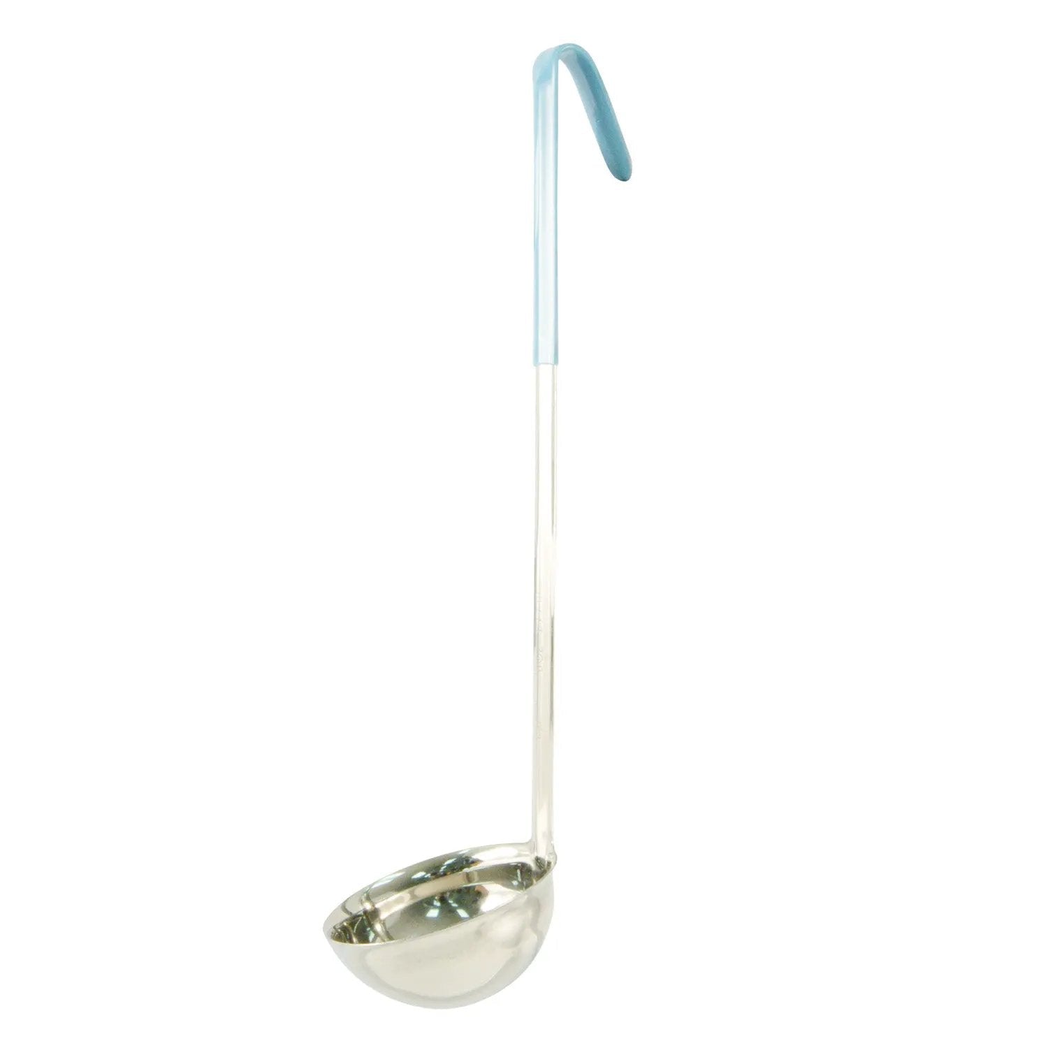 CAC China SSLD-60TL Ladle SS One-Piece W/ Teal Hdl 6oz Case Pack of 12/120 by CAC China (cac-china-ssld-60tl-ladle-ss-one-piece-w-teal-hdl-6oz-case-pack-of-12-120)