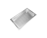 CAC China SSPF-25-2P Steam Pan SS 1/1 25Ga. Perf. 2-1/2" Case Pack of 6/12 by CAC China (cac-china-sspf-25-2p-steam-pan-ss-1-1-25ga-perf-2-1-2-case-pack-of-6-12)