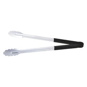 CAC China STCH-16BK 16" Black Handle Utility Tongs Product Image
