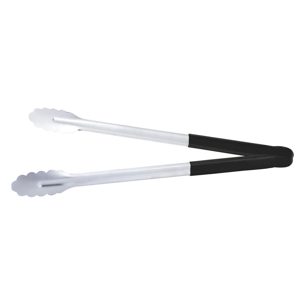 CAC China STCH-16BK 16" Black Handle Utility Tongs Product Image