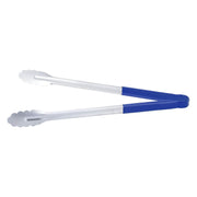 CAC China STCH-16BL Tong SS W/ Blue Hdl 16" Case Pack of 12/72 by CAC China (cac-china-stch-16bl-tong-ss-w-blue-hdl-16-case-pack-of-12-72)