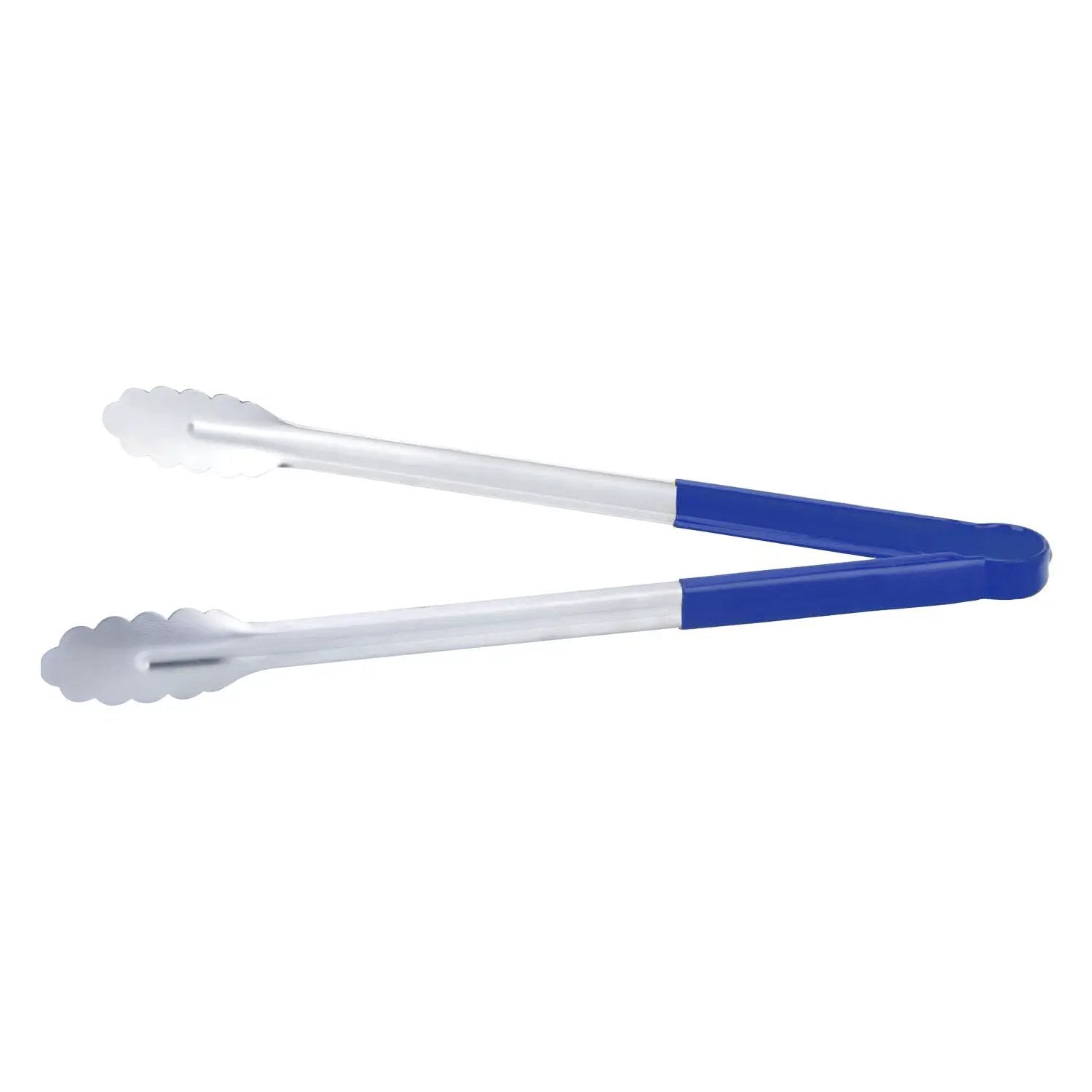 CAC China STCH-16BL Tong SS W/ Blue Hdl 16" Case Pack of 12/72 by CAC China (cac-china-stch-16bl-tong-ss-w-blue-hdl-16-case-pack-of-12-72)