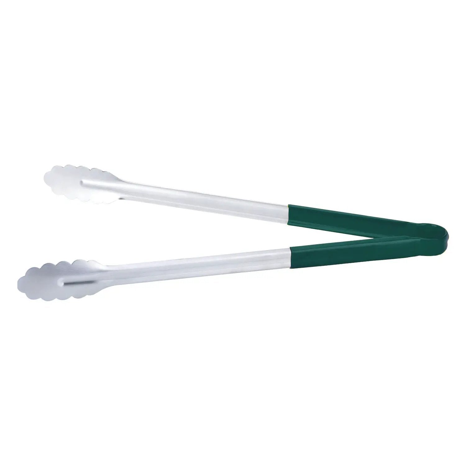CAC China STCH-16GN Tong SS W/ Green Hdl 16" Case Pack of 12/72 by CAC China (cac-china-stch-16gn-tong-ss-w-green-hdl-16-case-pack-of-12-72)