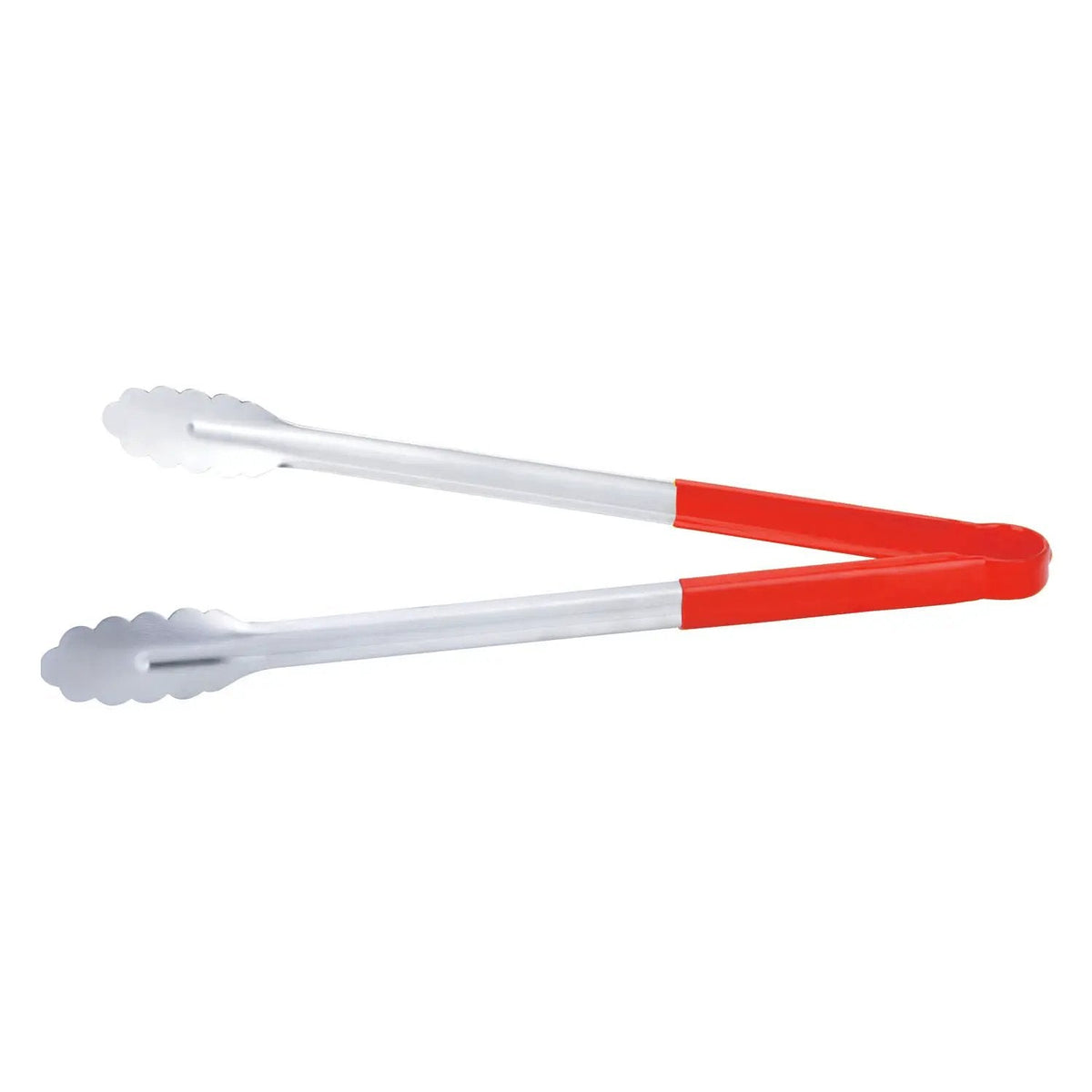 CAC China STCH-16RD Tong SS W/ Red Hdl 16" Case Pack of 12/72 by CAC China (cac-china-stch-16rd-tong-ss-w-red-hdl-16-case-pack-of-12-72)