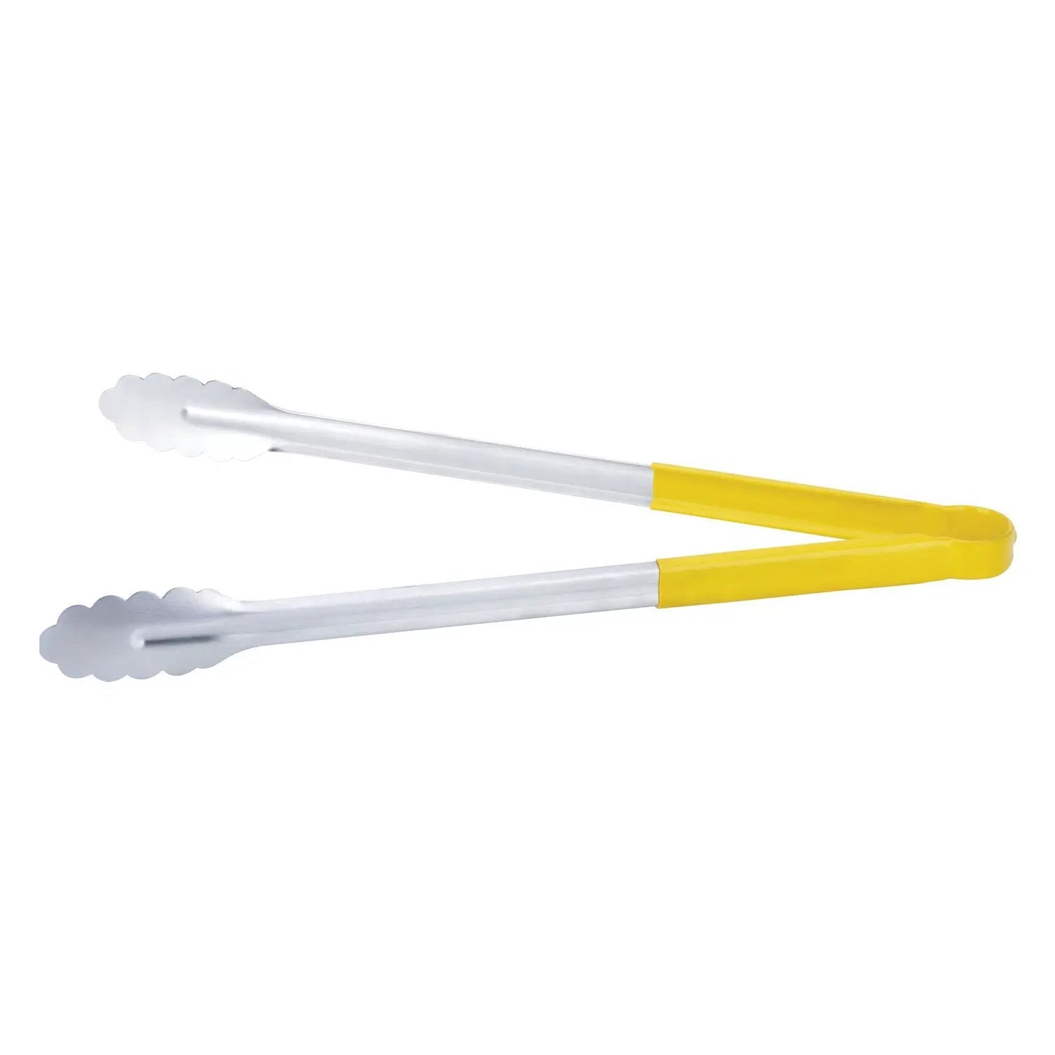 CAC China STCH-16YL Tong SS W/ Yellow Hdl 16" Case Pack of 12/72 by CAC China (cac-china-stch-16yl-tong-ss-w-yellow-hdl-16-case-pack-of-12-72)