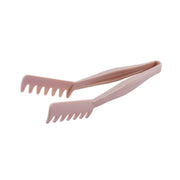 CAC China STKU-11BG 11" Beige Plastic Spaghetti Tongs Product Image