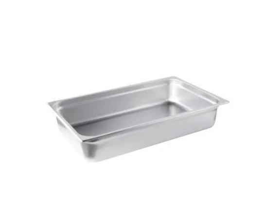 CAC China STPF-22-4 Full Size 4" 22-Gauge Anti-Jam Steam Pan Product Image