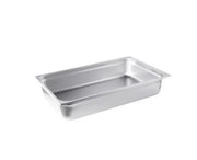 CAC China STPF-23-4 Full Size 4" 23-Gauge Anti-Jam Steam Pan Product Image