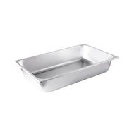 CAC China STPF-S25-4 Full Size 4" 25-Gauge Steam Pan Product Image