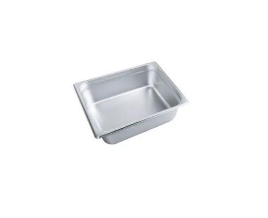 CAC China STPH-22-4 1/2 Size 4" 22-Gauge Anti-Jam Steam Pan Product Image