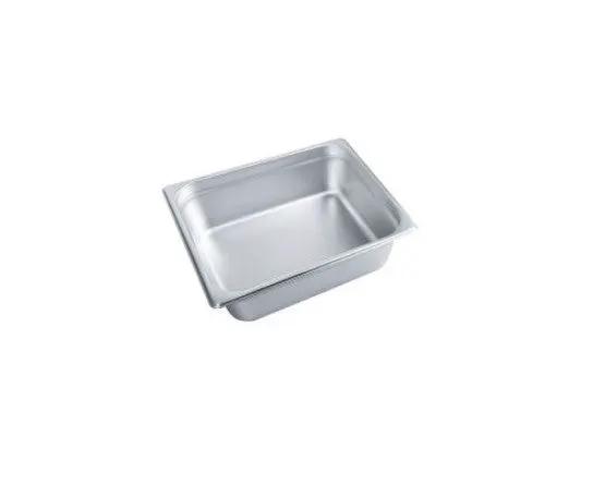 CAC China STPH-23-4 1/2 Size 4" 23-Gauge Anti-Jam Steam Pan Product Image