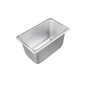 CAC China STPQ-S25-6 Steam Pan SS 1/4 25Ga. Std. 6" Case Pack of 12/24 by CAC China (cac-china-stpq-s25-6-steam-pan-ss-1-4-25ga-std-6-case-pack-of-12-24)