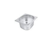 CAC China STPS-22-4 1/6 Size 4" 22-Gauge Anti-Jam Steam Pan Product Image