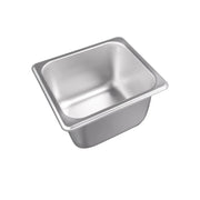 CAC China STPS-S25-4 1/6 Size 4" 25-Gauge Steam Pan Product Image