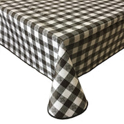 CAC China TCVG-52K Table Cover Vinyl W/ Flannel Black 52x52" Case Pack of 24 by CAC China (cac-china-tcvg-52k-table-cover-vinyl-w-flannel-black-52x52-case-pack-of-24)