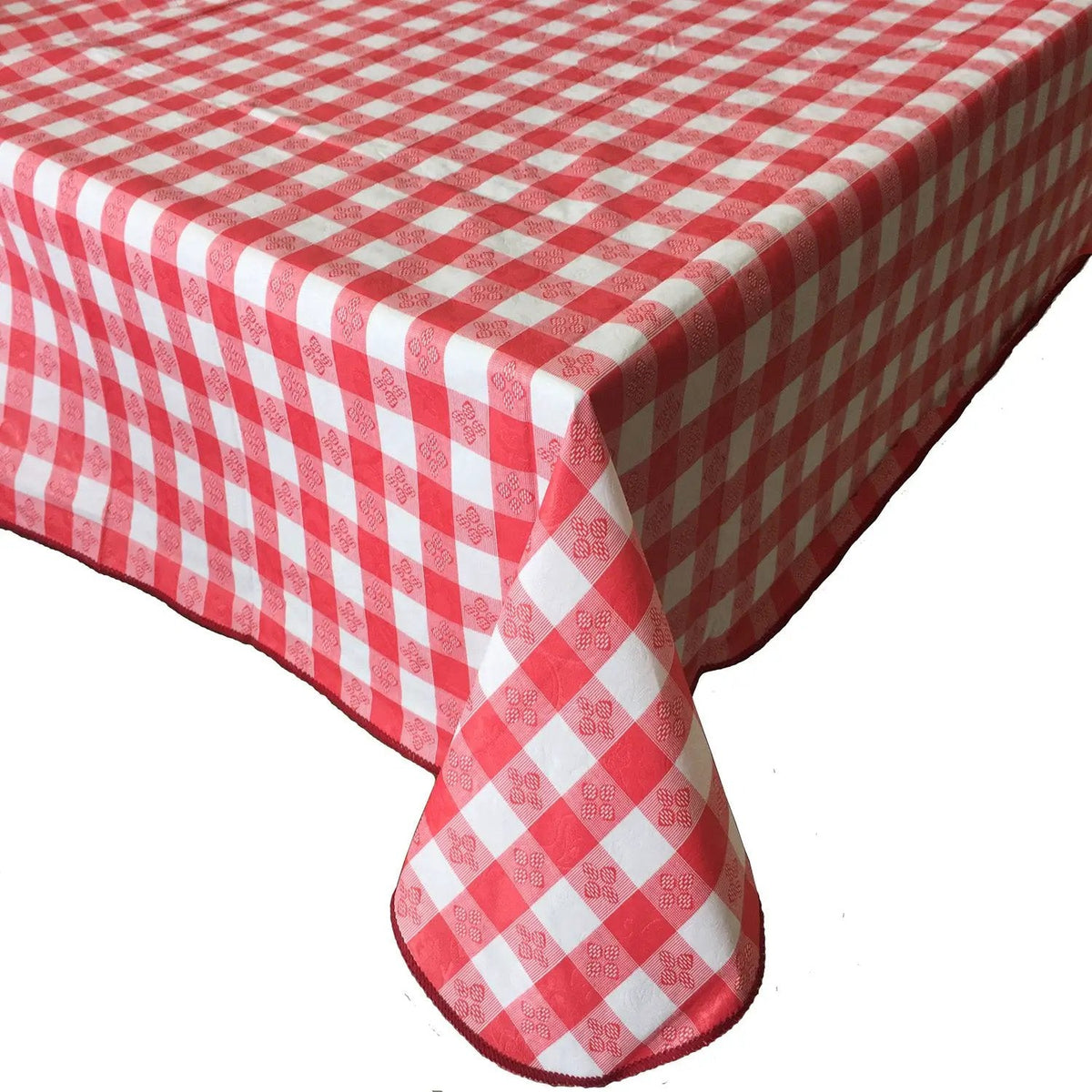 CAC China TCVG-52R Table Cover Vinyl W/ Flannel Red 52x52" Case Pack of 24 by CAC China (cac-china-tcvg-52r-table-cover-vinyl-w-flannel-red-52x52-case-pack-of-24)