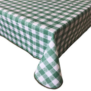 CAC China TCVG-7052G Table Cover Vinyl W/ Flannel Green 70x52" Case Pack of 24 by CAC China (cac-china-tcvg-7052g-table-cover-vinyl-w-flannel-green-70x52-case-pack-of-24)