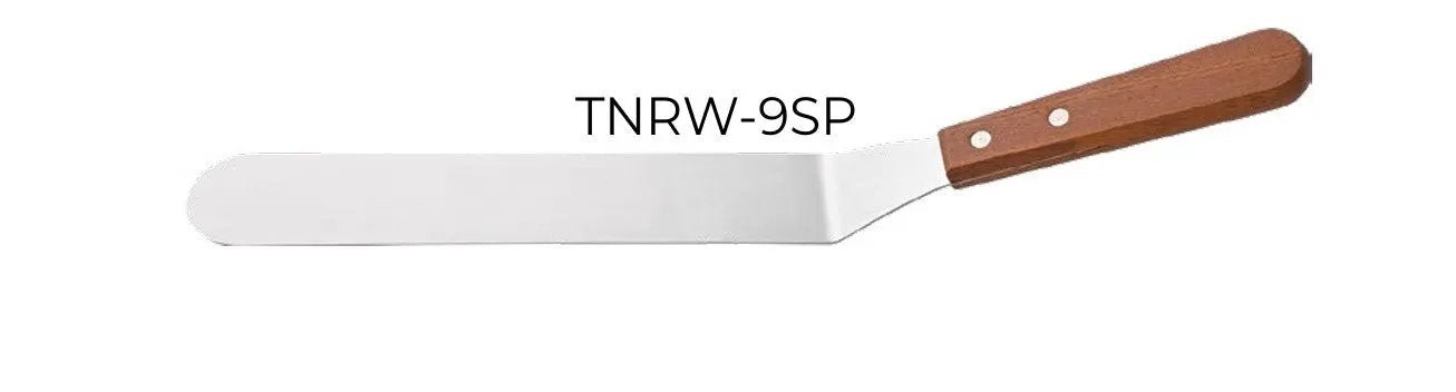 CAC China TNRW-9SP Spatula SS W/ Wood Hdl Offset 8-1/2" Case Pack of 12/72 by CAC China (cac-china-tnrw-9sp-spatula-ss-w-wood-hdl-offset-8-1-2-case-pack-of-12-72)