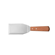 CAC China TNRW-BV53 Turner Beveled Edge SS Wood Hdl 5-1/8" Case Pack of 12/72 by CAC China (cac-china-tnrw-bv53-turner-beveled-edge-ss-wood-hdl-5-1-8-case-pack-of-12-72)